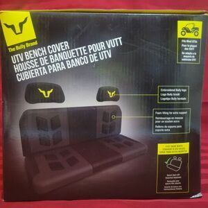 UTV Bench Seat Covers THE BULLY BRAND Logo Foam Filling